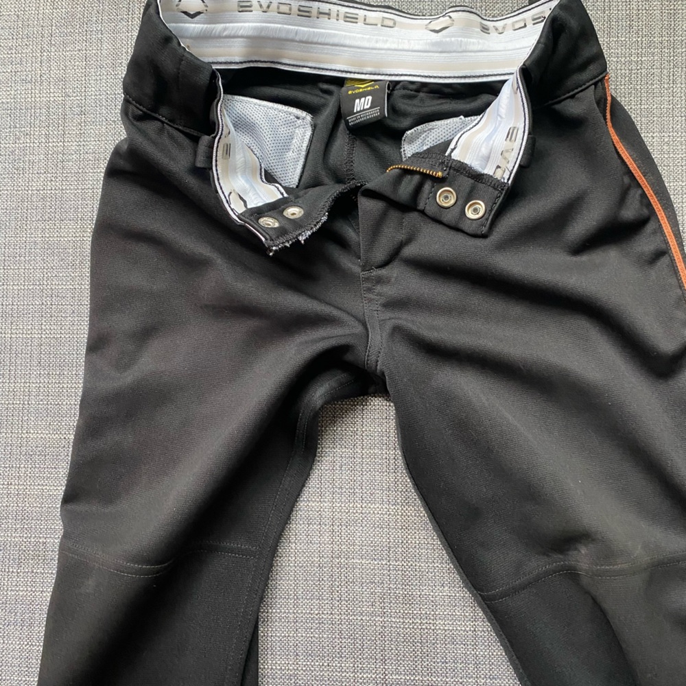 Evoshield Black Softball Pants. Medium - image 1